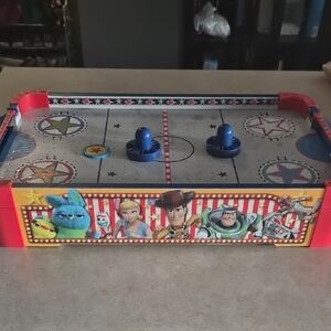 Toy Story Air Hockey Table - Red and Blue